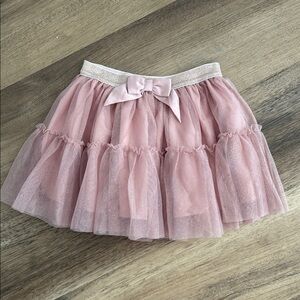 NWT H&M Pink Sparkle Mini Tulle Skirt 2-4y